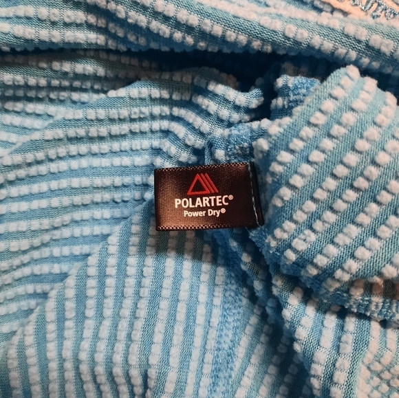 PATAGONIA -Small- Half Zip Pullover Long Sleeve Base Layer Shirt Blue - Picture 7 of 8